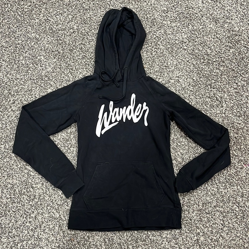 The North Face Womens black Wander sweatshirt, XS